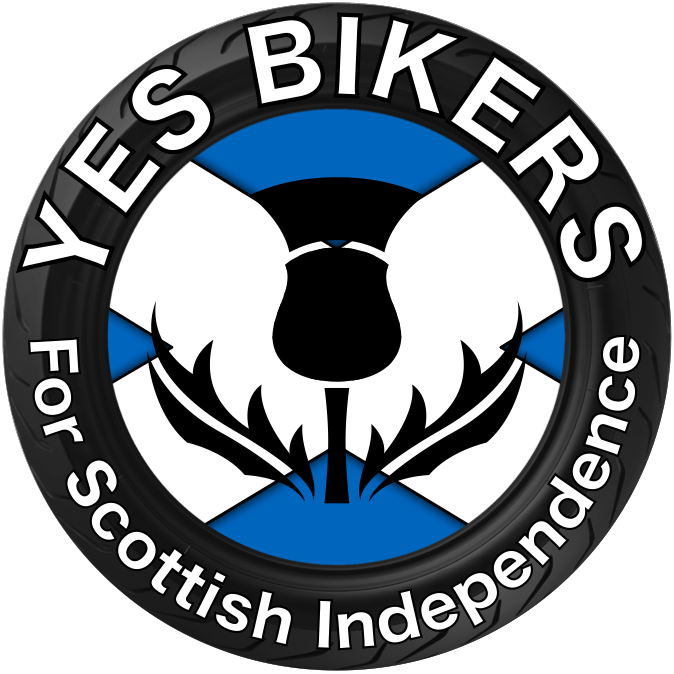 YesBikers for Scottish Independence logo
